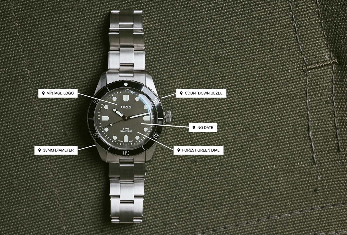 Oris Buat Ulang Divers Sixty Five bersama HODINKEE