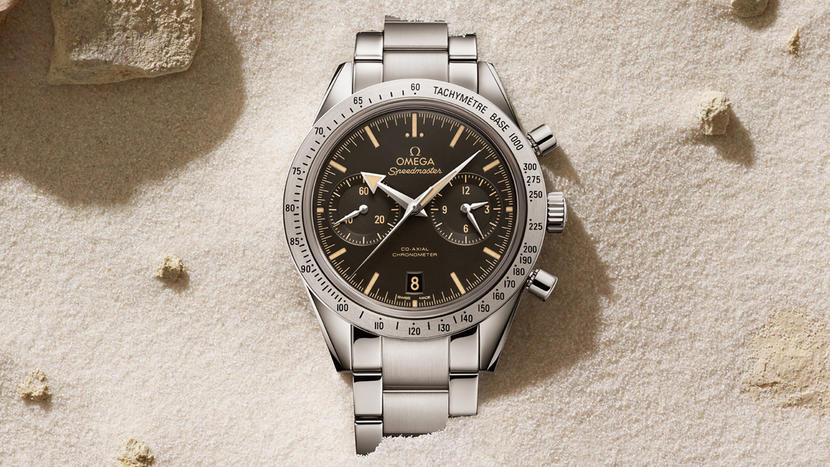 Jam tangan omega 2024 speedmaster broad arrow