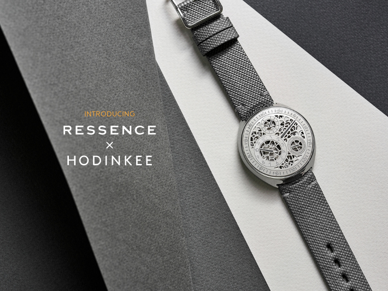 Hodinkee x Ressence Keluarkan Jam Limited Terbaru blackxperience