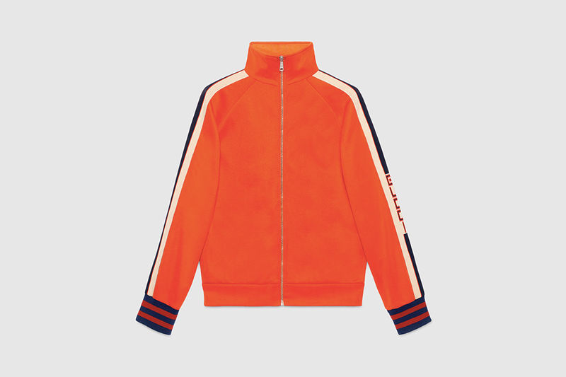 orange gucci tracksuit