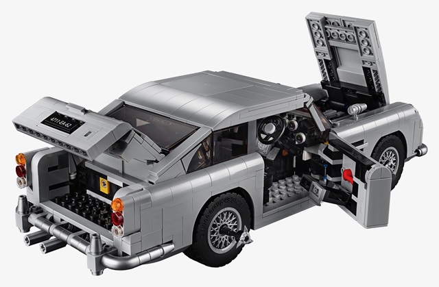 aston martin lego james bond