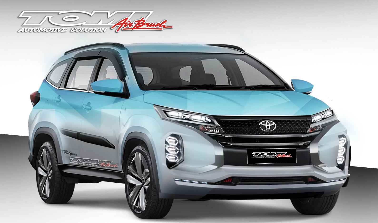 Virtual Modifikasi Toyota All New Rush Sedikit Perubahan Tapi Tetap Sporty Blackxperiencecom