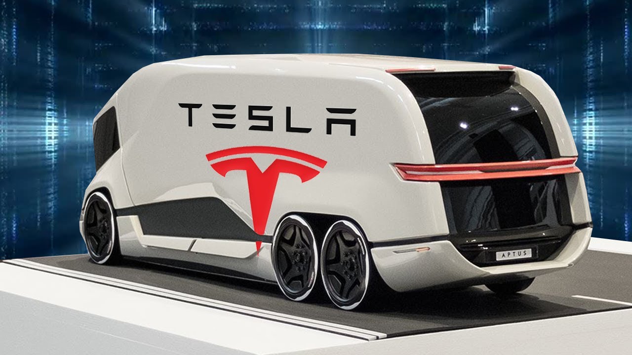 Tesla van best sale