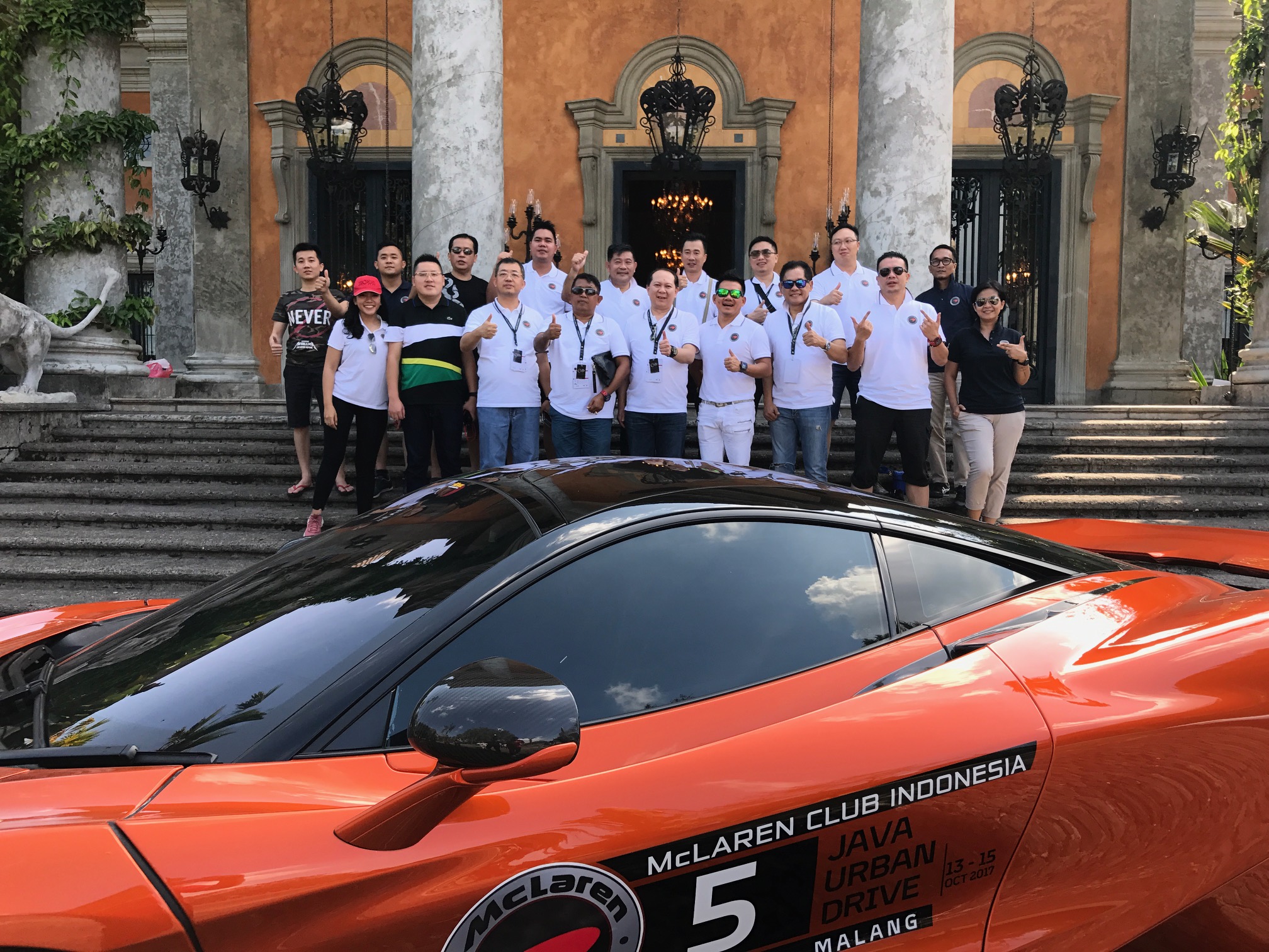 Komunitas McLaren Gelar Java Urban Drive 2017 