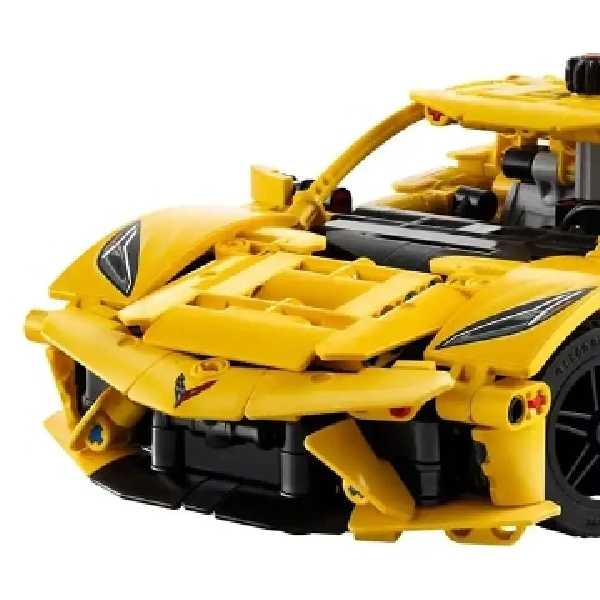 Lego Technic Corvette Hadirkan Piston dan Kemudi Aktif