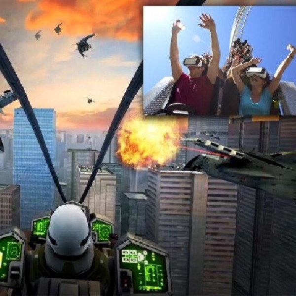 VR Roller Coasters, Sensasi Baru Nikmati Dunia Virtual