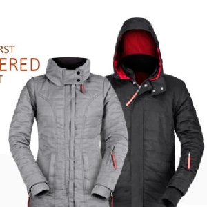  Jaket  ThermalTech Jaket  Penghangat Tenaga Surya 