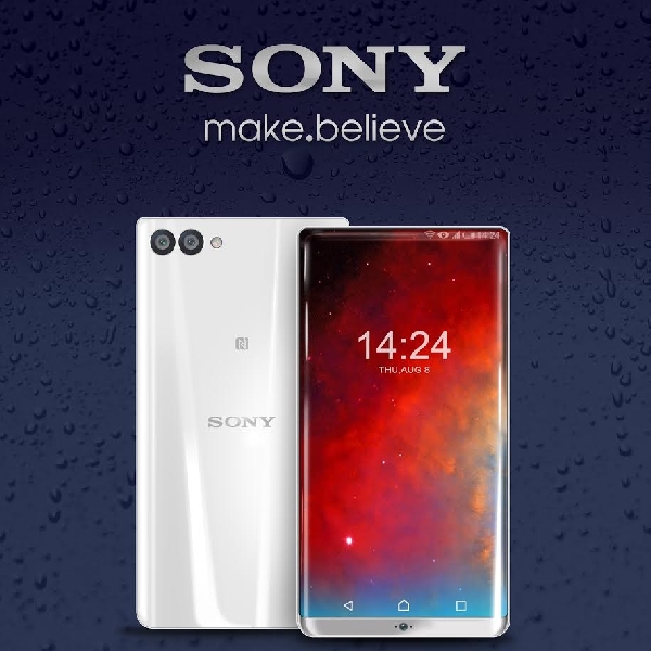 Phablet Terbaru Sony Usung Layar Lengkung dan Bazel-less