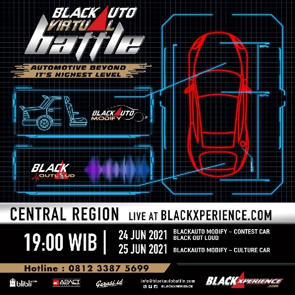 Inilah Daftar Pemenang BlackAuto Virtual Battle 2021 Central Region