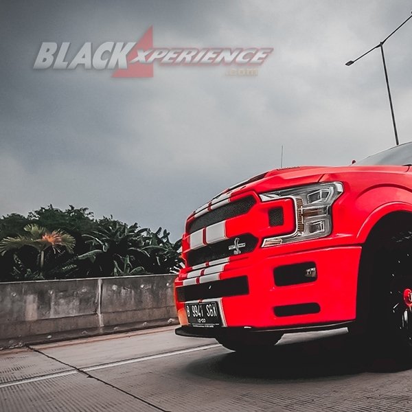 Modifikasi Ford F-150 Shelby Super Snake, Setir Kanan, Pakai Velg 20 Inci dan Air Suspensi