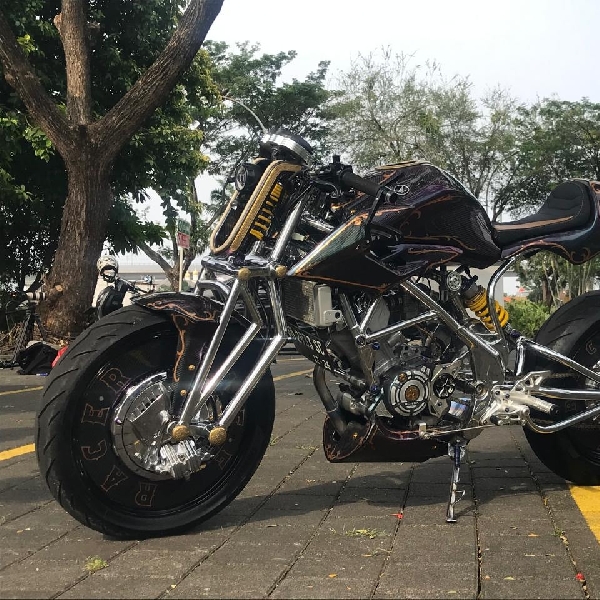 Semut Ireng  Neo Cafe Racer Bukti Produktif Bikin Karya Kastem