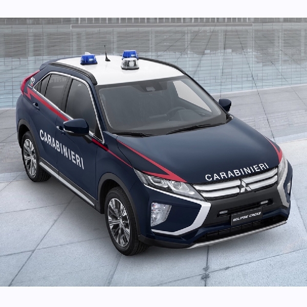 Mitsubishi Eclipse Cross Jadi Mobil Dinas Polisi Italia