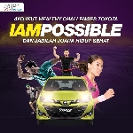 Ajak BlackPals Sehat, Toyota Bikin Ajang IAMPOSSIBLE dan Healthy Race