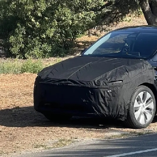 Foto Diduga Tesla Model Y Juniper 2025 Beredar Daring