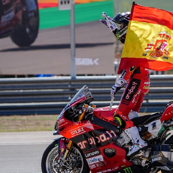 WSBK: Alvaro Bautista Rebut Dua Kemenangan Di Seri Aragon