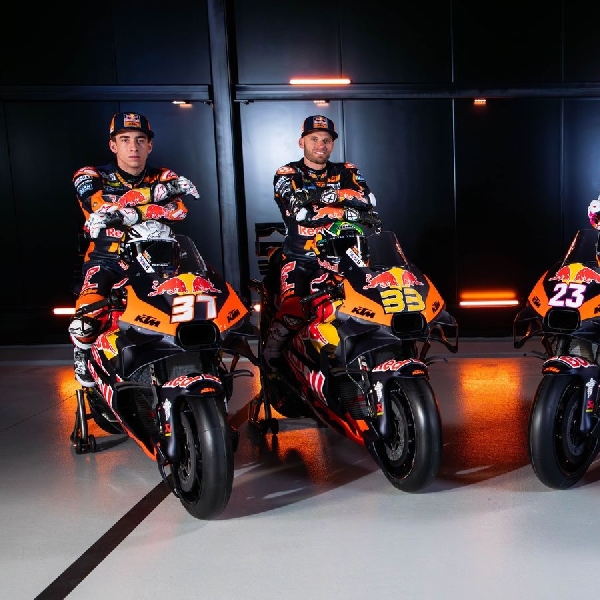 MotoGP: Serupa Tapi Tak Sama, Tim Red Bull KTM dan Tech3 Perkenalkan Livery Musim 2025