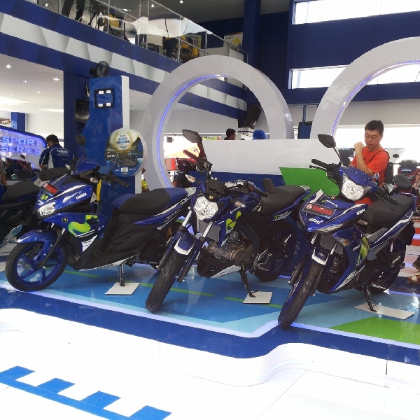 Yamaha Aerox 125LC Livery Movistar MotoGP Meluncur