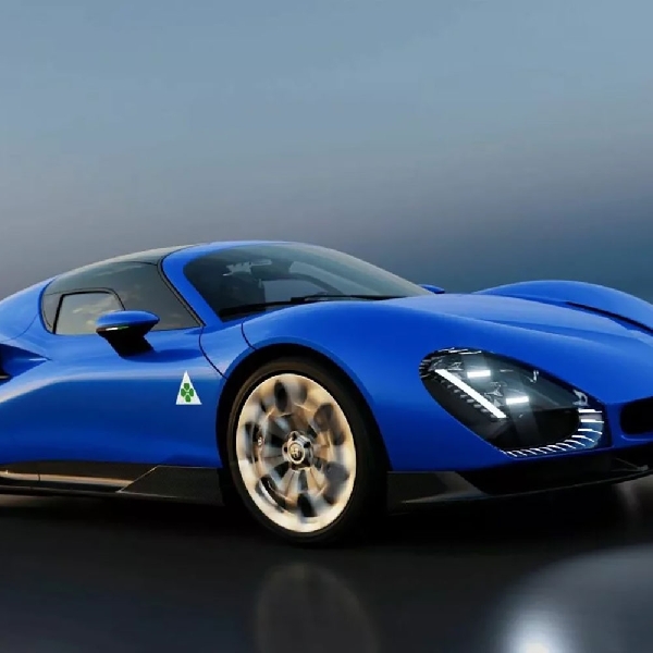 Alfa Romeo 33 Stradale Kini Tersedia Dalam Warna Biru Cerah