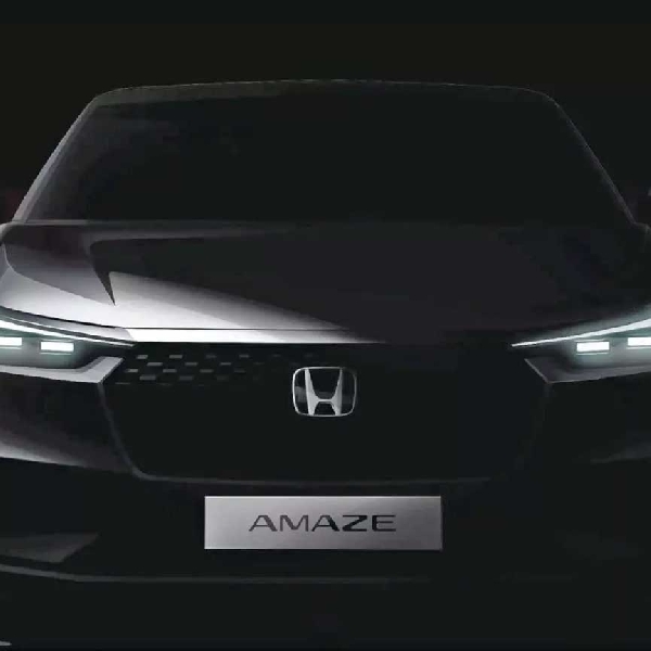 Sketsa Teaser Sedan Murah Honda Amaze Terbaru Terungkap