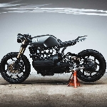 Ini Dia BMW K 100 Custom Bergaya Cafe Racer