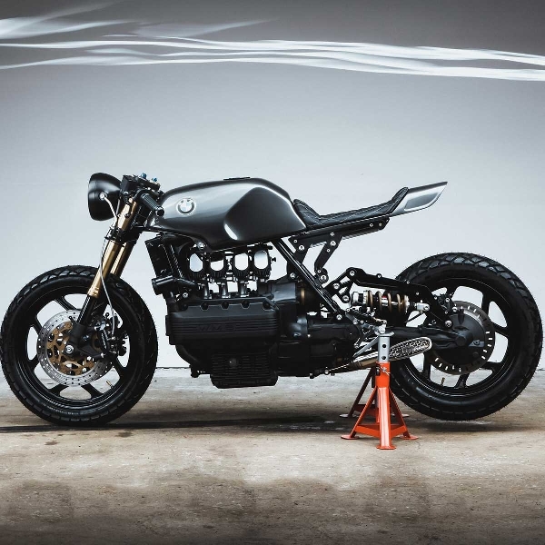 Ini Dia BMW K 100 Custom Bergaya Cafe Racer