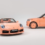 Brabus Kreasikan Porsche 911 dan Range Rover dengan Warna Peach