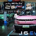 Chery J6 Laku 537 unit, Chery Tiggo 8 Laku 202 unit Selama GJAW 2024, OMODA E5 Diposisi Ketiga