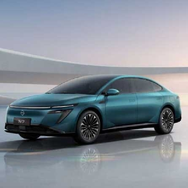 Sedan EV Baru, Dongfeng Nissan N7 Memulai Debutnya di Auto Guangzhou