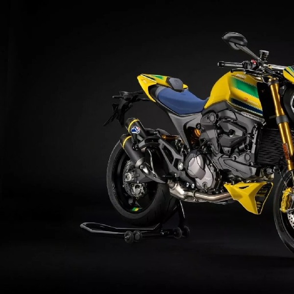 Ducati Monster Hadir Dalam Edisi Spesial Ayrton Senna, Ini Wujudnya