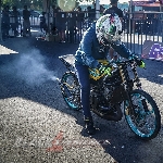  H-5 Black Drag Bike Semarang, Dragster dan Tim Harus Setting Motor Andalannya