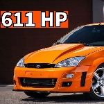 Engine Swap Gila! Ford Focus Jadi 611 HP, Dijejali Mesin 5000 CC V8 