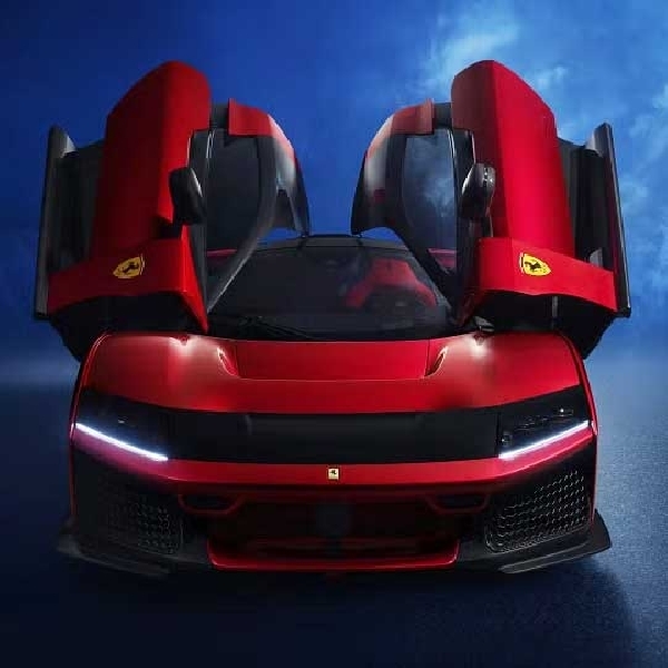 Hypercar Ferrari F80 2025 Terungkap Dengan Tenaga hybrid V6 Twin Turbo