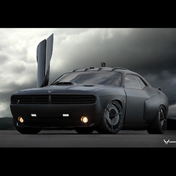 Dodge Vapor 2009 Berteknologi Tinggi US Air Force Dilelang