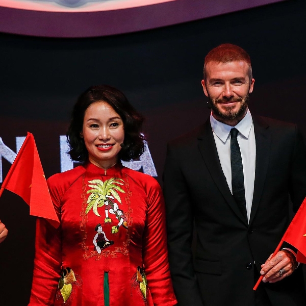 Wow, Beckham Jadi Ikon Produsen Vietnam