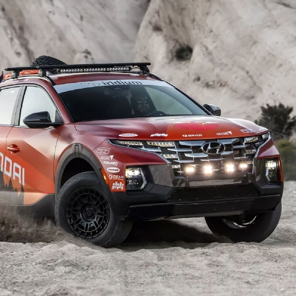 Hyundai Perkenalkan Santa Cruz Off-Road Kustom Untuk Rebelle Rally 2023