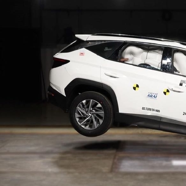 Hyundai Tucson Terbaru Uji Tabrak Di Bharat NCAP India, Hasilnya Seperti Ini