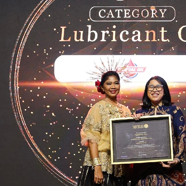 Konsistensi di Dunia Balap dan produk Otomotif Roda Dua, Federal Oil Diganjar Superbrands Award 2024