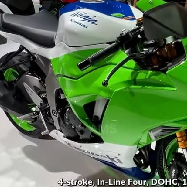 Kawasaki Edisi 40 Tahun Anniversary Pake Warna Lime Green, Tampil di EICMA 2024