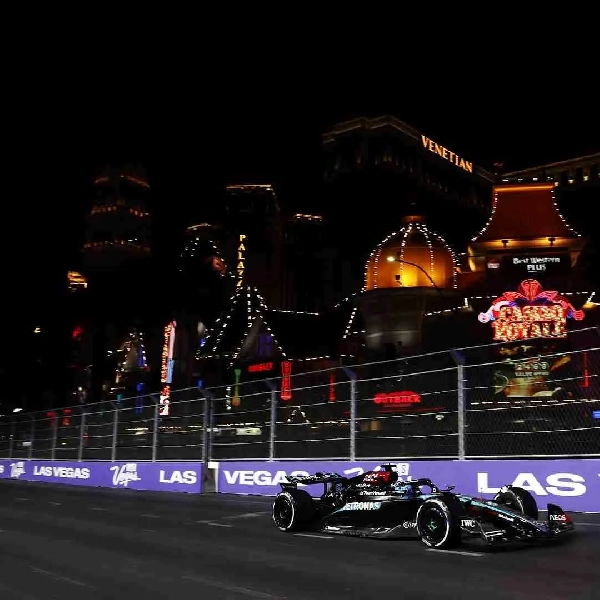 F1: George Russell Rebut Pole Position GP Las Vegas