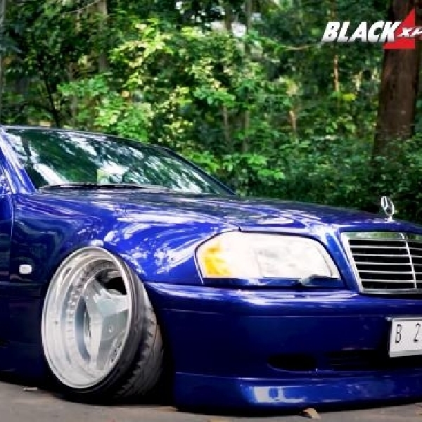 Kalcer Banget! Mercedes Benz S202 Stance Periode Correct