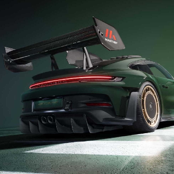 Manthey Upgrade Porsche 911 GT3 RS Baru Dengan Sayap Belakang Besar