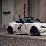 Mazda MX-5 Dibuat Wide Body Dari Liberty Walk, Berani Tampil Beda