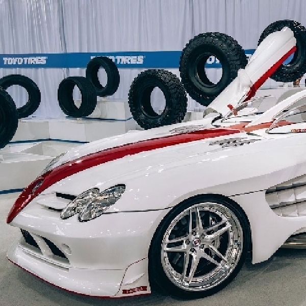 Mercedes SLR Mclaren Speed Racer Memukau di SEMA 2024