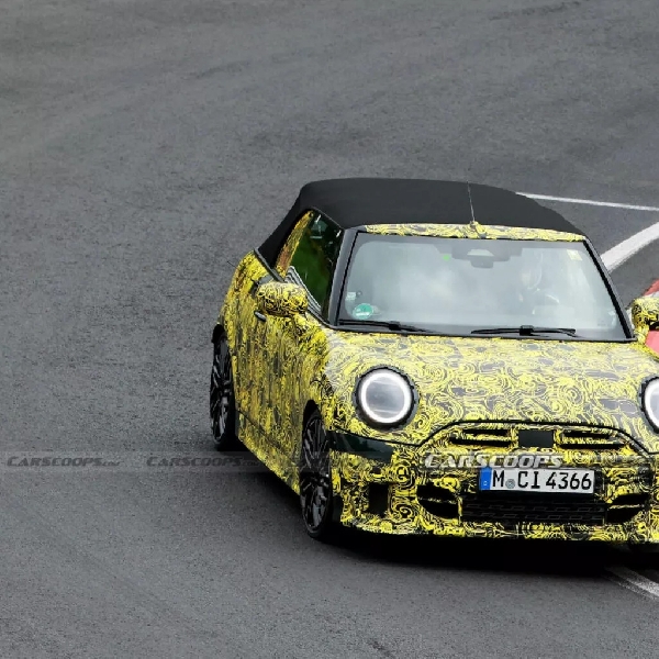 Bocoran Mini Cooper JCW Convertible Bakal Seperti Ini?