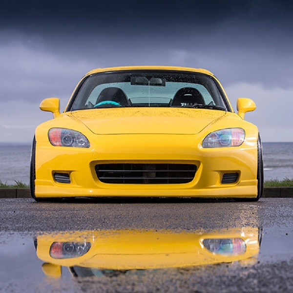 Modifikasi Honda S2000: Stance Indy Yellow