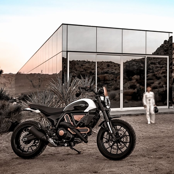 Kolaborasi Ducati Scrambler dengan Rizoma 10 th Anniversary, Makin Keren dengan Metal Rose