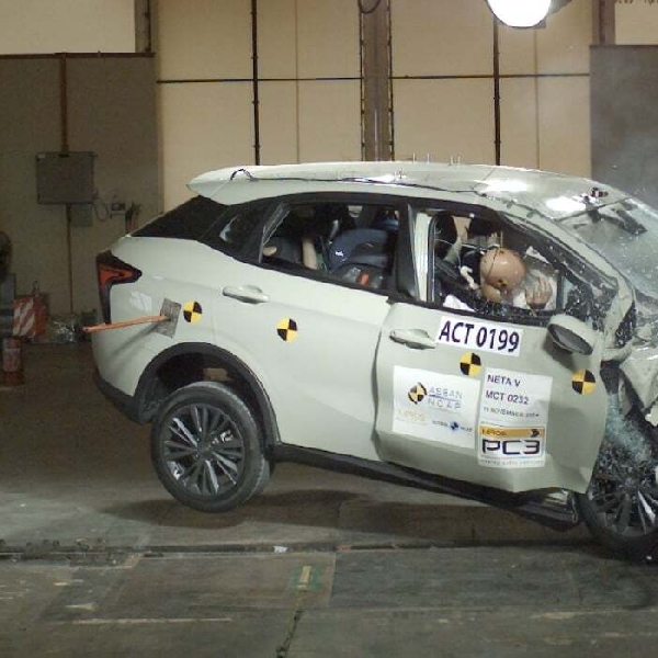 Neta V Uji Tabrak Di ASEAN NCAP, Hasilnya Seperti Ini