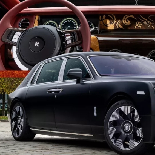 Interior Rolls-Royce Phantom Ini Memukau dengan Elemen Naga 