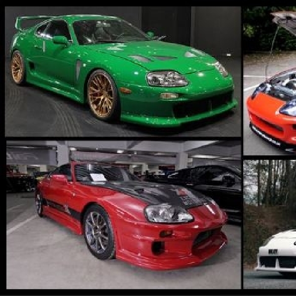 4 Modifikasi Toyota Supra Mk4, Ada yang Tuning Mesin Hingga 1500HP!