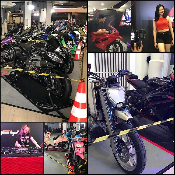 Black Motodify Bandung Hadir Dengan Keseruan Modifikasi Motor dan Entertainment Berkelas 